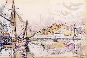 Paul Signac Antibes oil painting artist