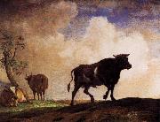 paulus potter The Bull oil painting artist