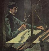 Vincent Van Gogh Weaver Facing (nn04) oil painting picture wholesale