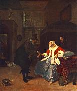 Jan Steen Love Sickness oil painting artist