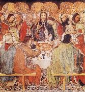 Jaume Huguet Last Supper oil painting artist