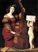 Domenichino St Cecilia dsw oil painting