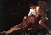 Caravaggio St. Francis in Ecstasy oil painting reproduction