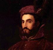 Titian Portrat des Ippolito de Medici oil painting reproduction