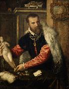 Titian Portrait of Jacopo de Strada oil painting