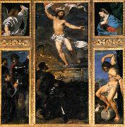 Titian Averoldi Polyptych oil painting