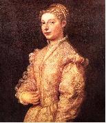 Titian Portrait of Lavinia Vecellio oil painting