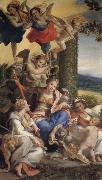 Correggio Allegory of Virtue oil painting reproduction