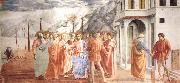 MASACCIO The Tribute Money oil painting