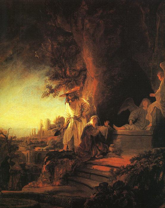 Rembrandt The Risen Christ Appearing to Mary Magdalen oil painting image
