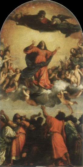 Titian assumption of the virgin