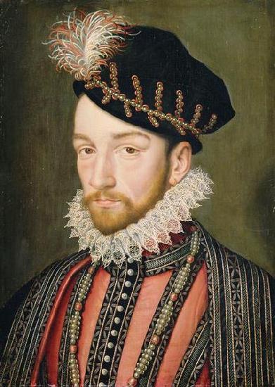 Anonymous Portrait of Charles IX of France, oil painting image