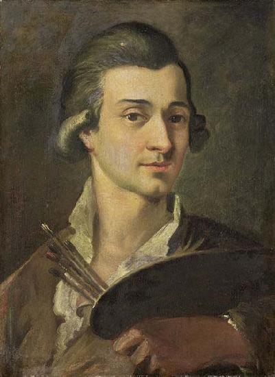 Anonymous Portrait of a Painter oil painting image