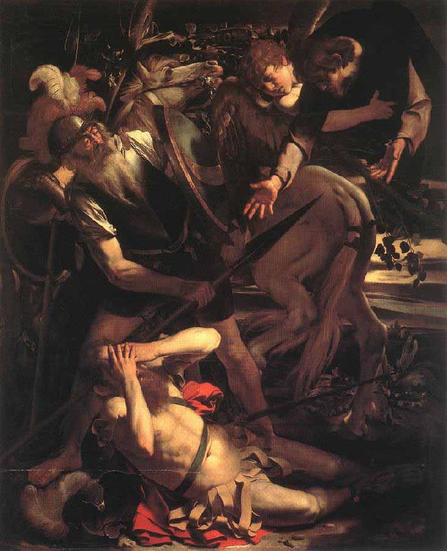 Caravaggio Conversion of Saint Paul oil painting image