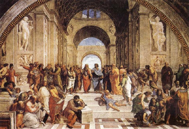 Raphael The School of Athens oil painting image